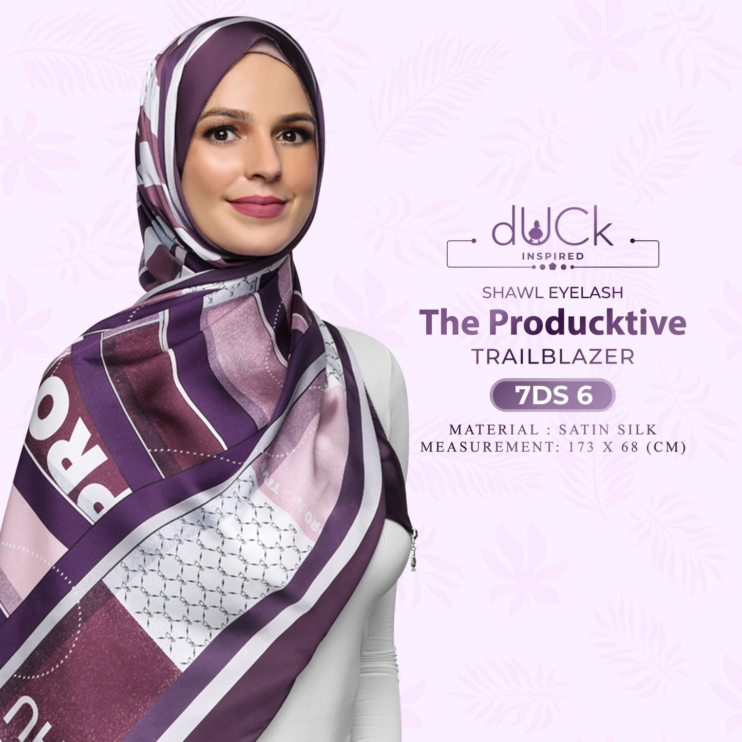 dUCk Inspired The ProdUCktive Shawl Eyelash Collection (7DS)