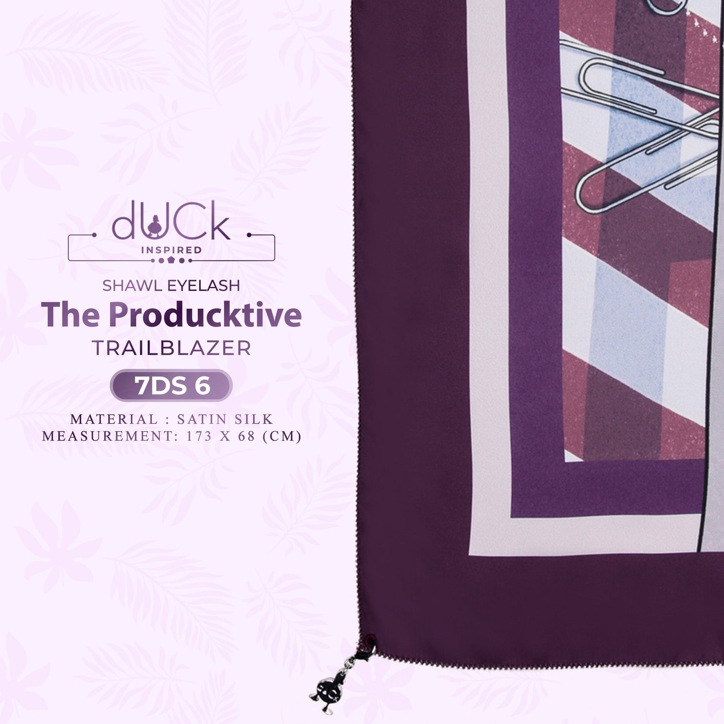 dUCk Inspired The ProdUCktive Shawl Eyelash Collection (7DS)