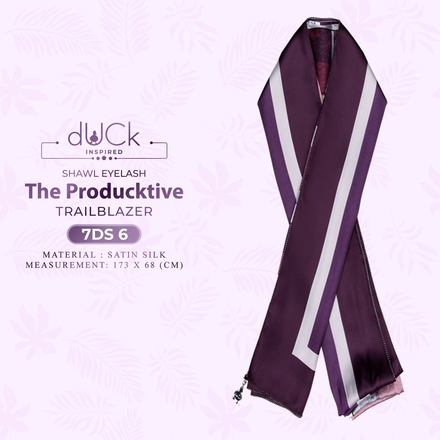 dUCk Inspired The ProdUCktive Shawl Eyelash Collection (7DS)