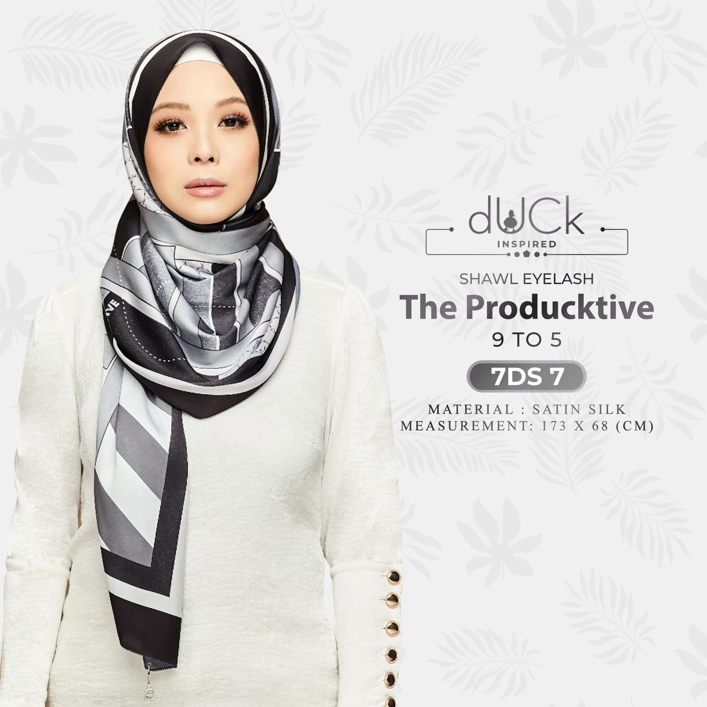 dUCk Inspired The ProdUCktive Shawl Eyelash Collection (7DS)