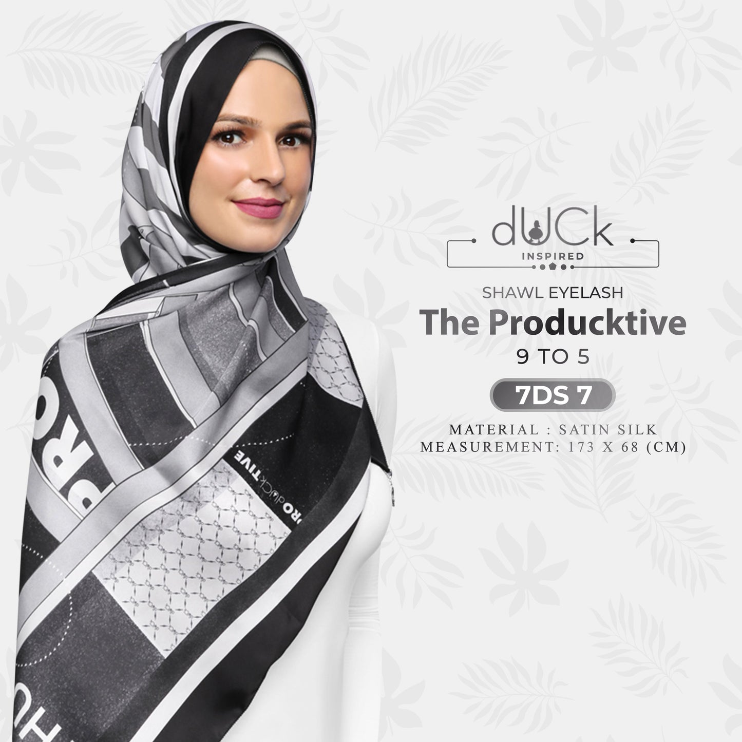 dUCk Inspired The ProdUCktive Shawl Eyelash Collection (7DS)