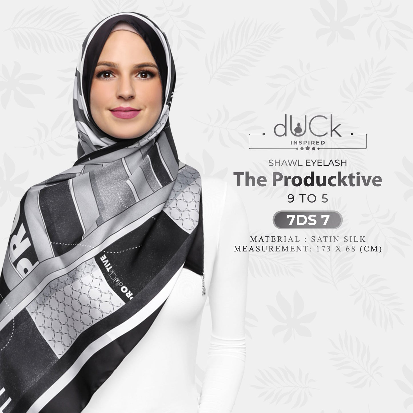 dUCk Inspired The ProdUCktive Shawl Eyelash Collection (7DS)