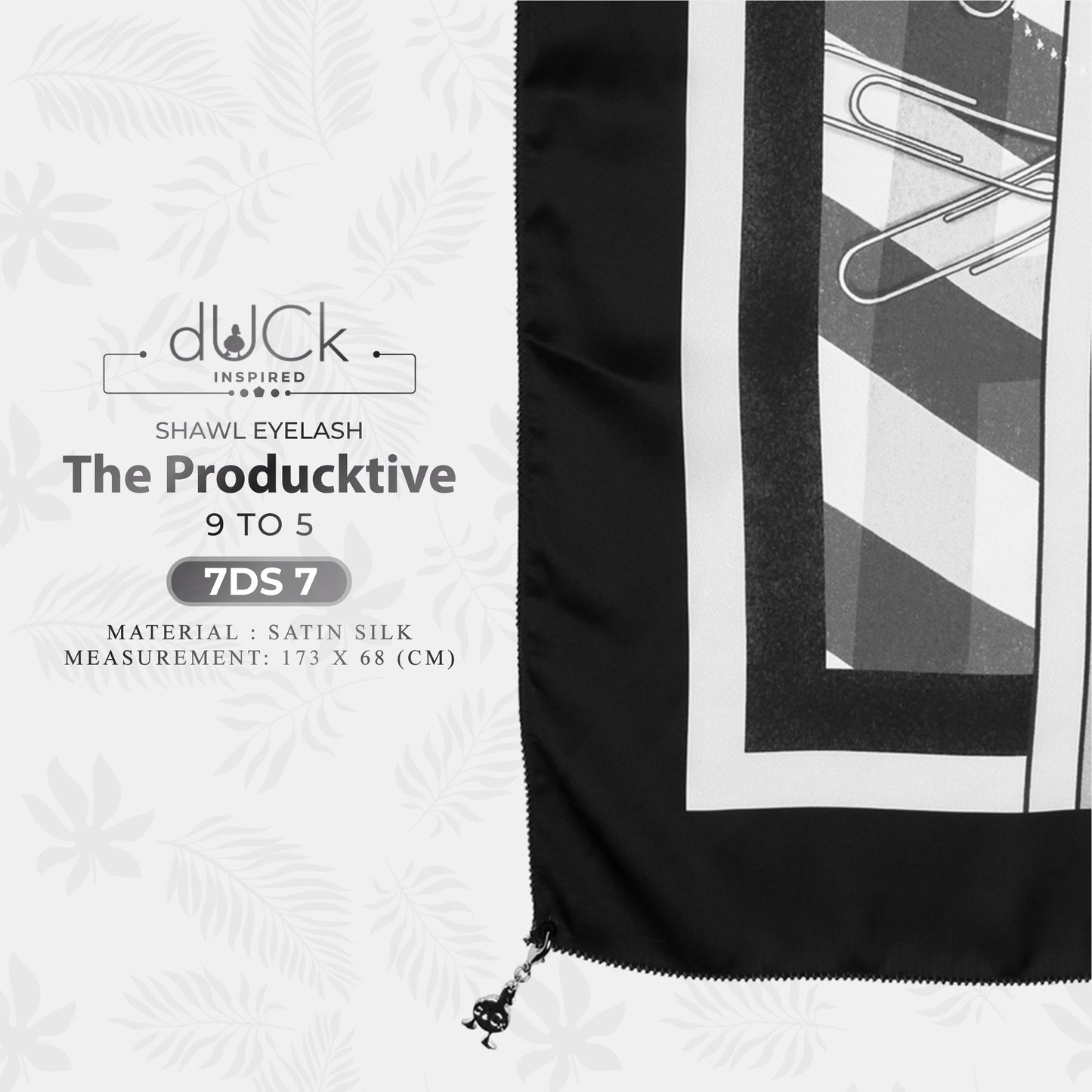 dUCk Inspired The ProdUCktive Shawl Eyelash Collection (7DS)