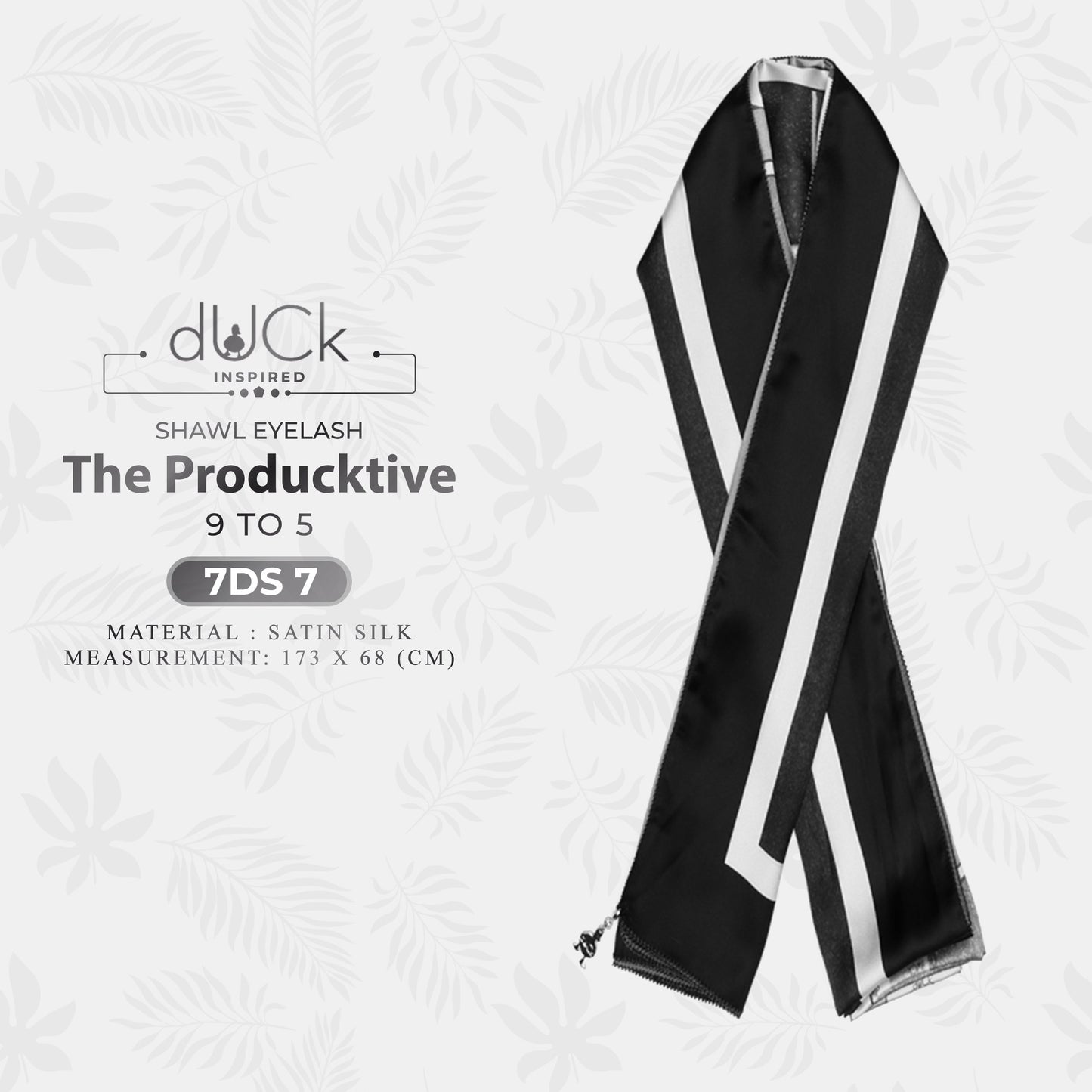 dUCk Inspired The ProdUCktive Shawl Eyelash Collection (7DS)