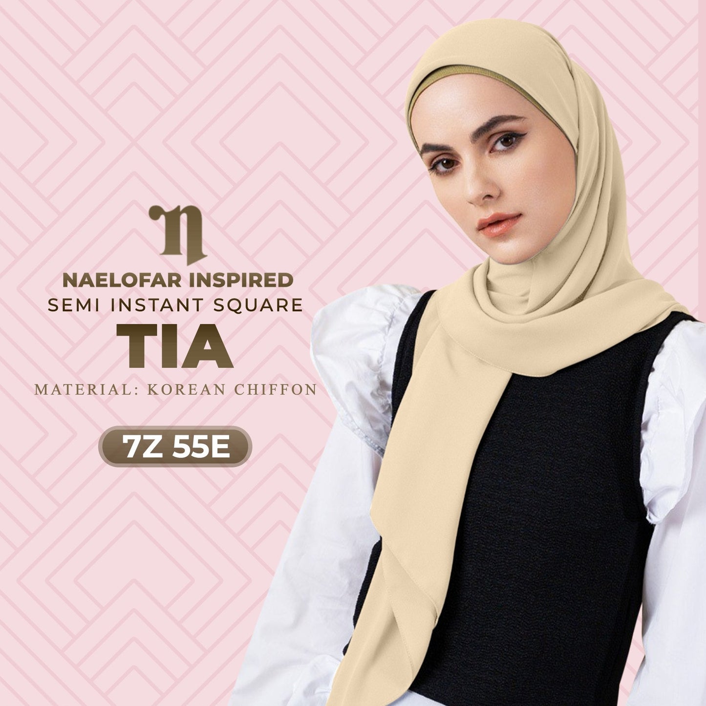 Naelofar TIA Semi Instant SQ Collection RM14