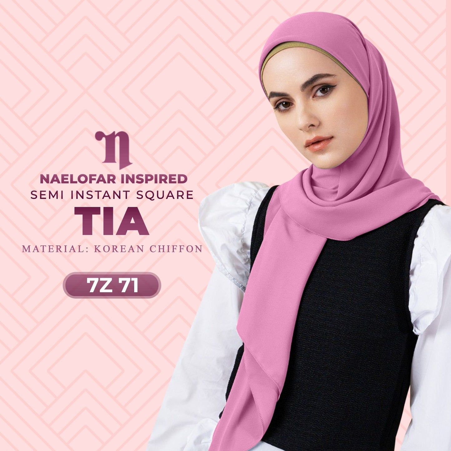 Naelofar TIA Semi Instant SQ Collection RM14