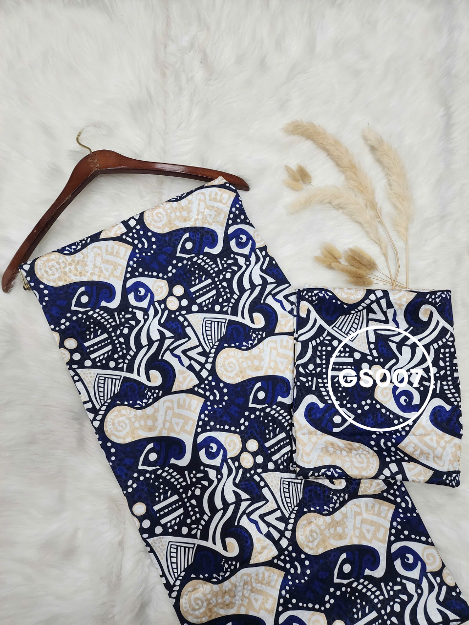 Sahara Noir Kain Pasang Sutera Dobby 30D - Bidang 60 (GS007)