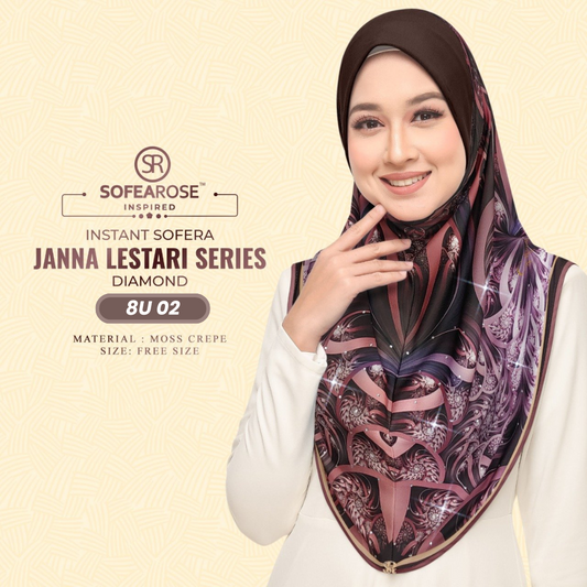 Sofearose Hijab Inspired Instant Sarung Crepe Collection (8U)