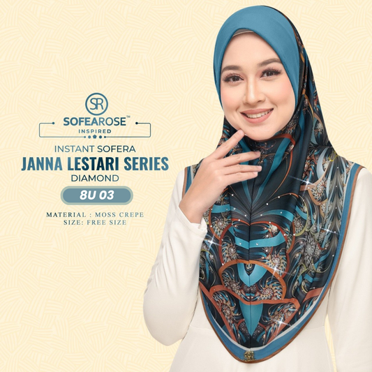 Sofearose Hijab Inspired Instant Sarung Crepe Collection (8U)