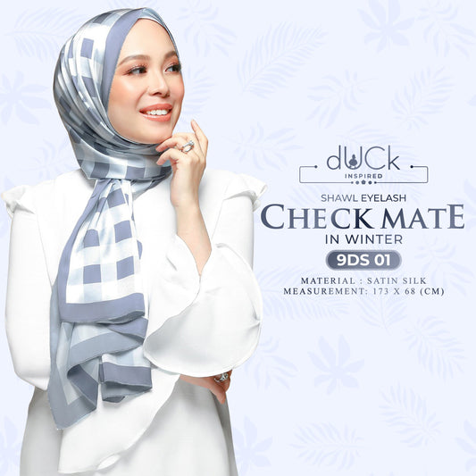 dUCk InspiredThe Checkmate Shawl Eyelash Collection (9DS)