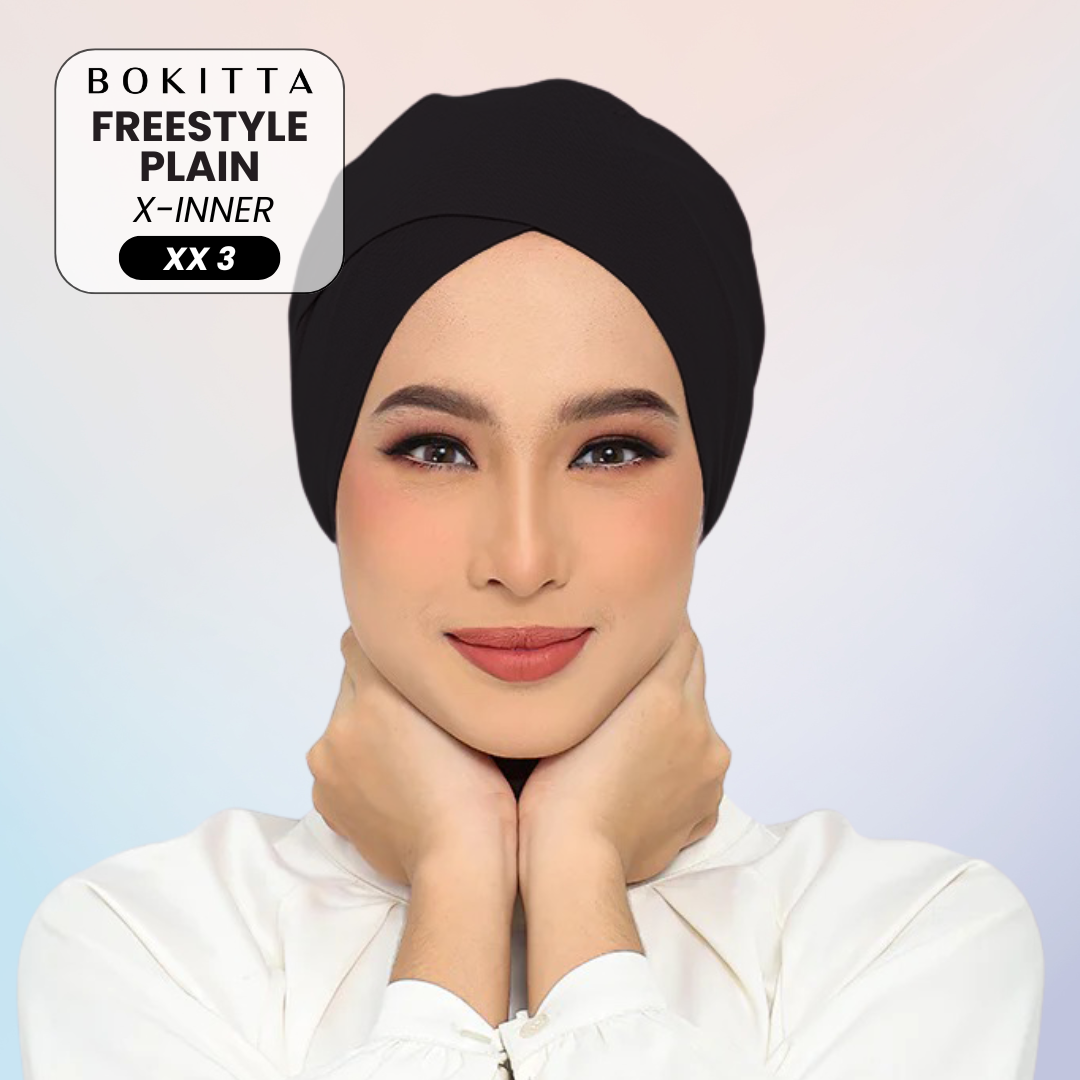 Bokitta Inspired Plain Collection In Black - Free Box