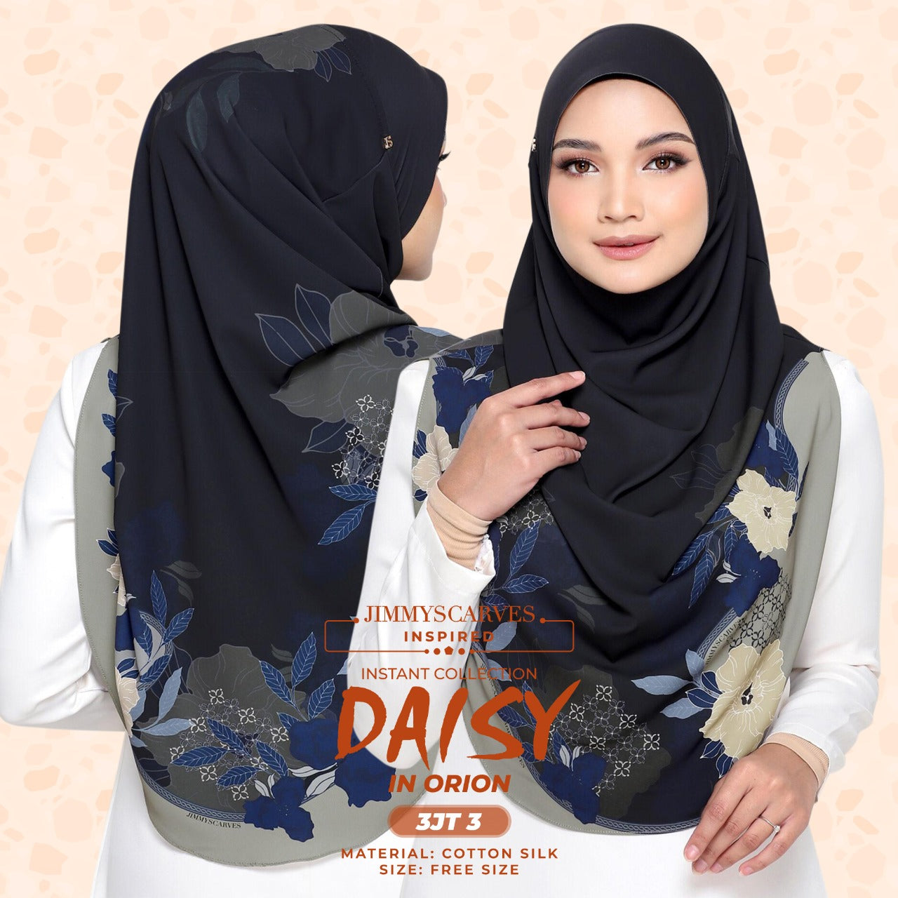Jimmy Scarves Daisy Oktober Instant Collection