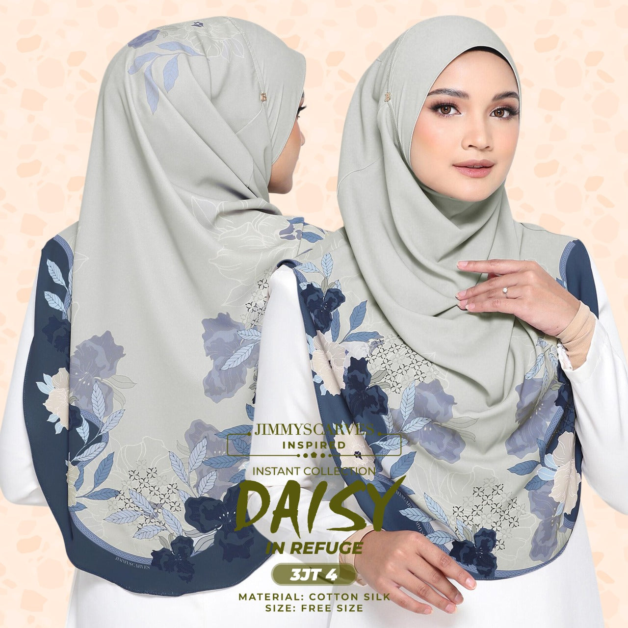 Jimmy Scarves Daisy Oktober Instant Collection