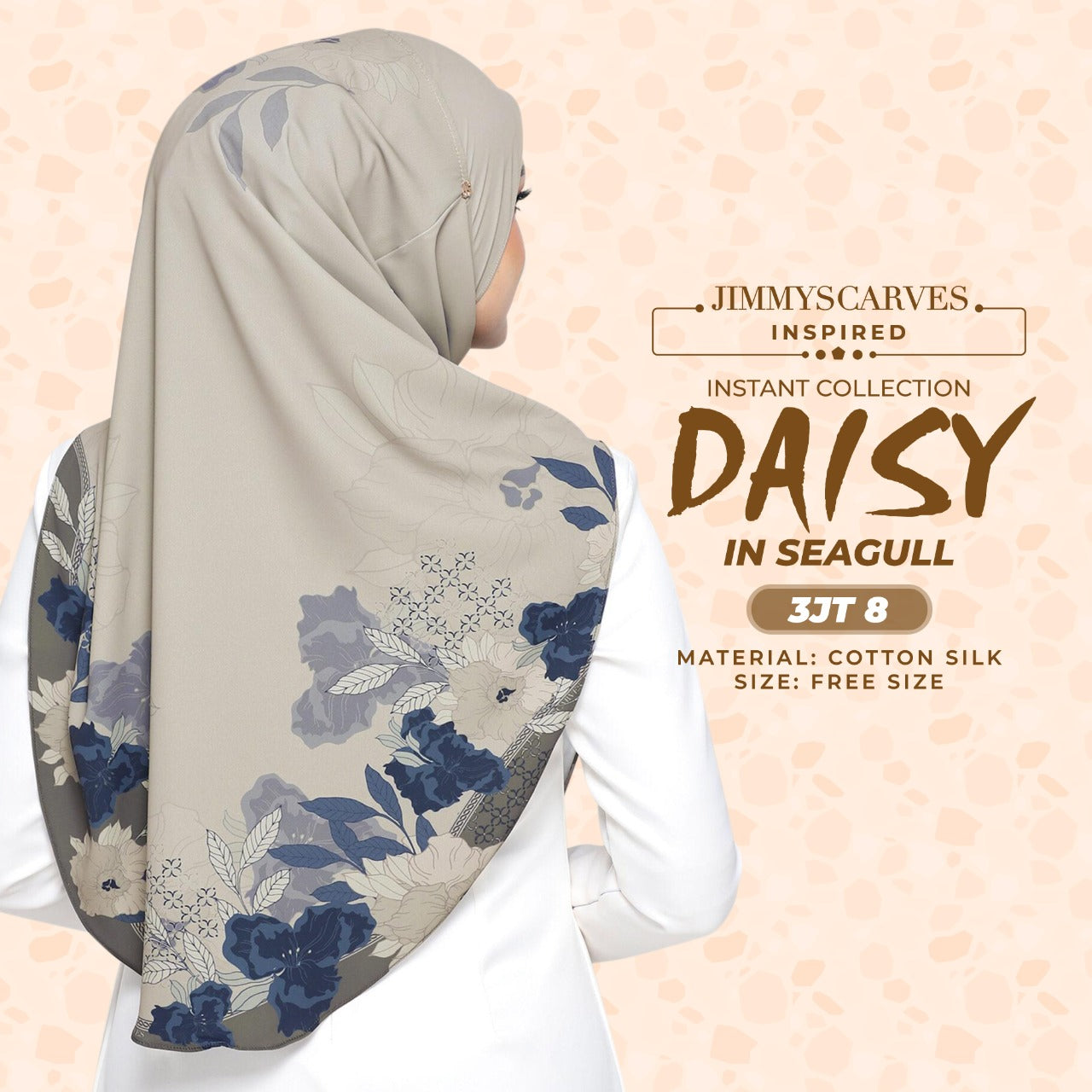 Jimmy Scarves Daisy Oktober Instant Collection