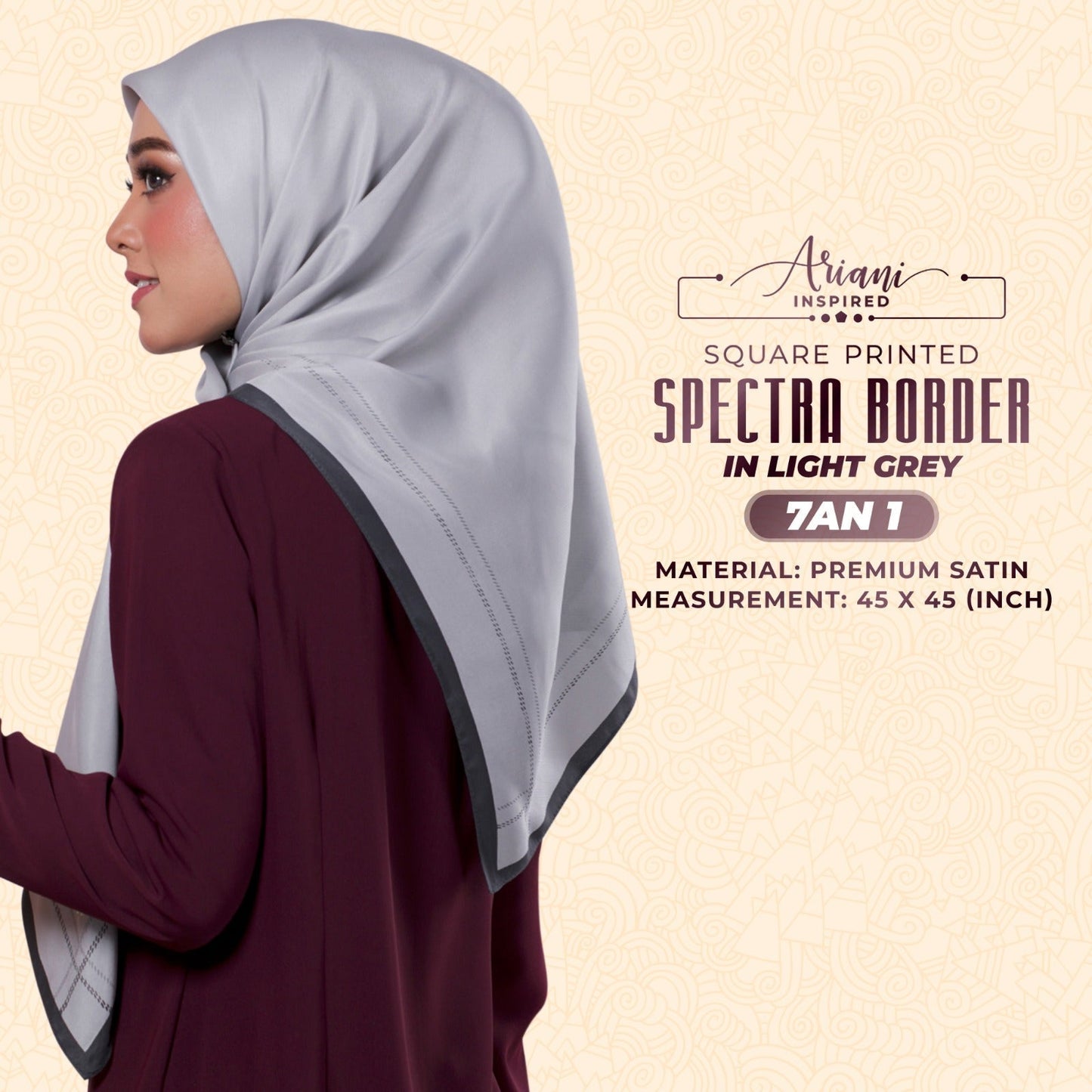 Ariani Inspired Spectra Border SQ Collection