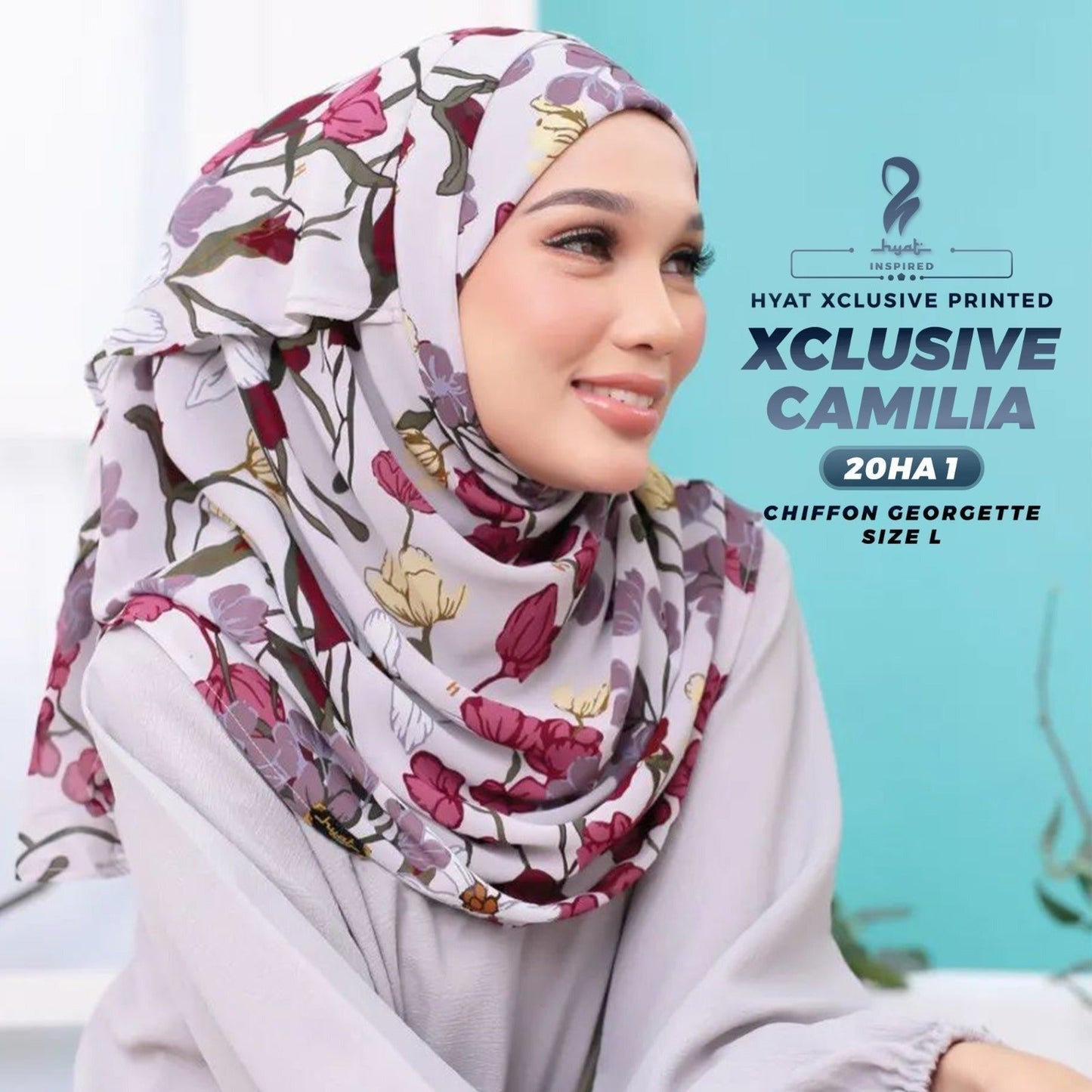 Hyat Inspired Camilia Printed Collection