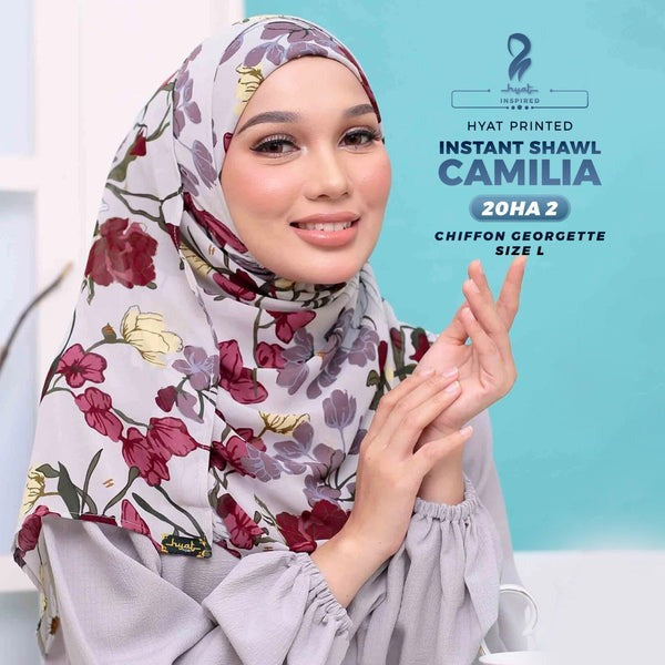 Hyat Inspired Camilia Printed Collection