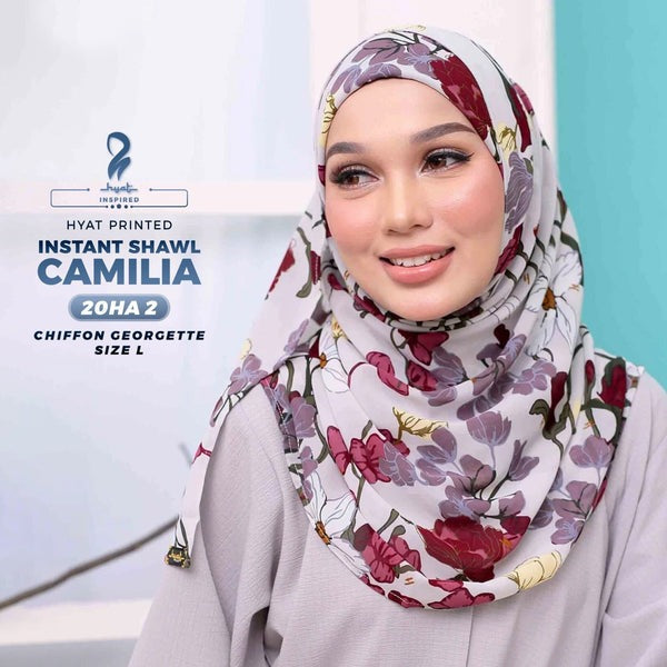 Hyat Inspired Camilia Printed Collection