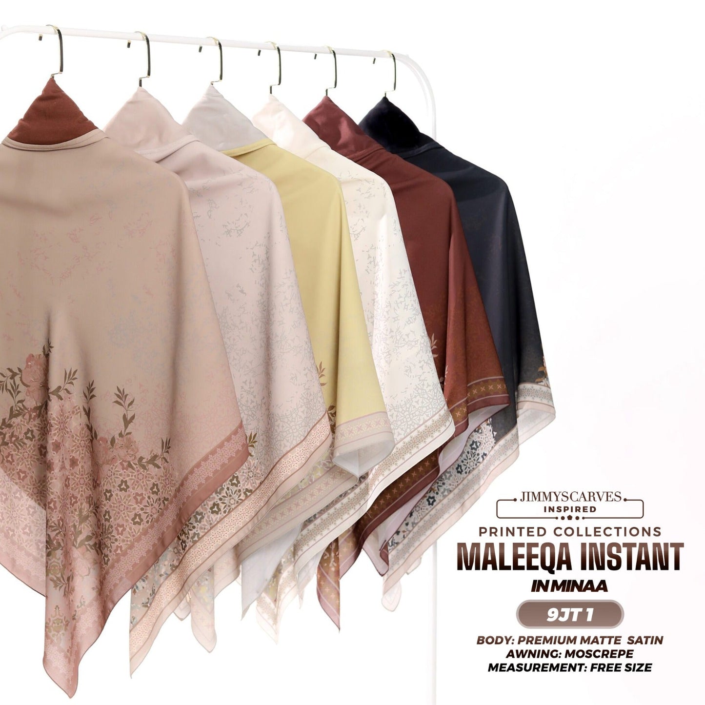 Jimmy Scarves Inspired Maleeqa Instant Collection