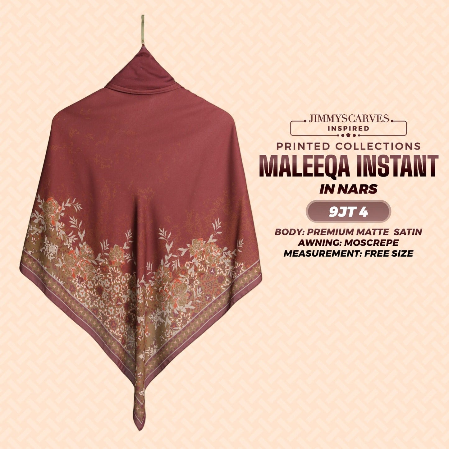 Jimmy Scarves Inspired Maleeqa Instant Collection