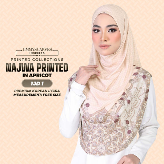 Jimmy Scarves Inspired Najwa  Sarung Printed Instant Collection (1JD)