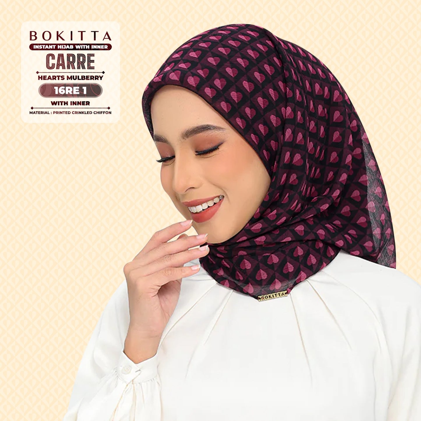 Bokitta Inspired Hearts Mulberry Collection - Free Box (16BB1)