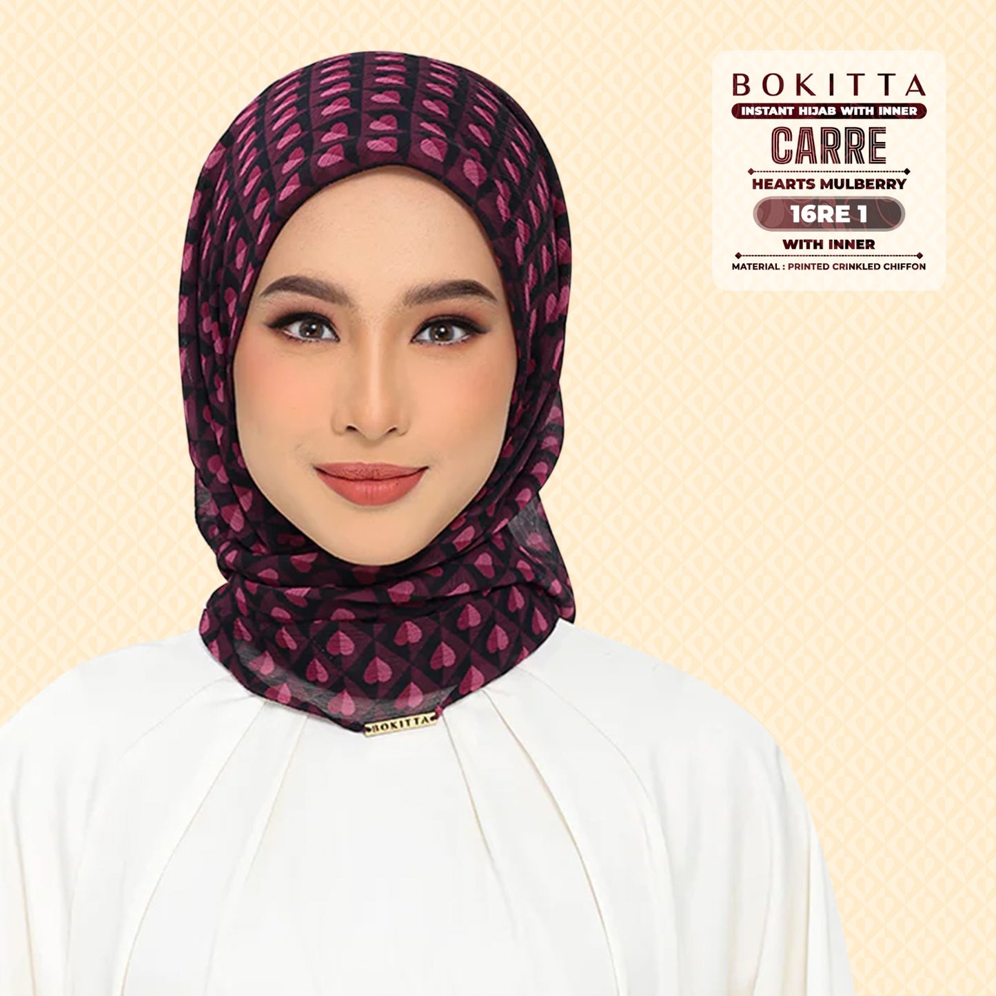 Bokitta Inspired Hearts Mulberry Collection - Free Box (16BB1)