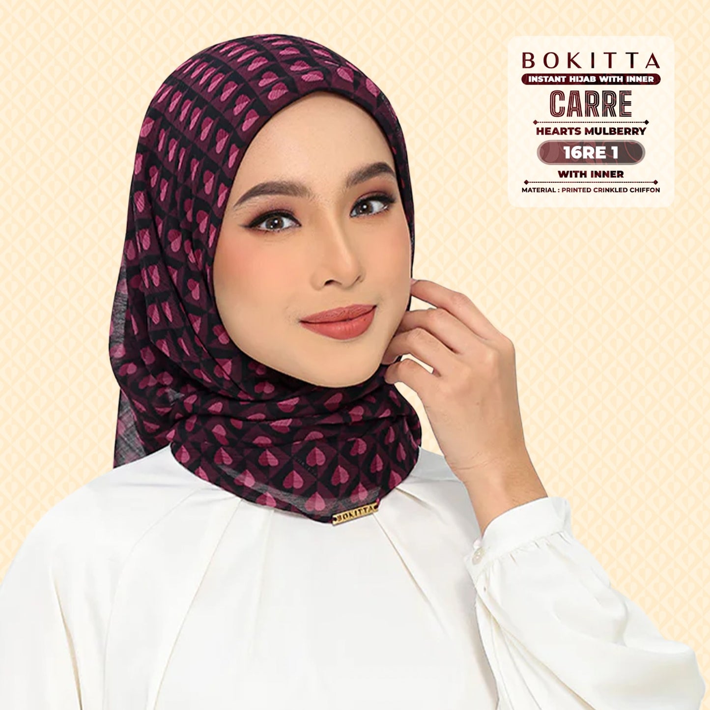 Bokitta Inspired Hearts Mulberry Collection - Free Box (16BB1)