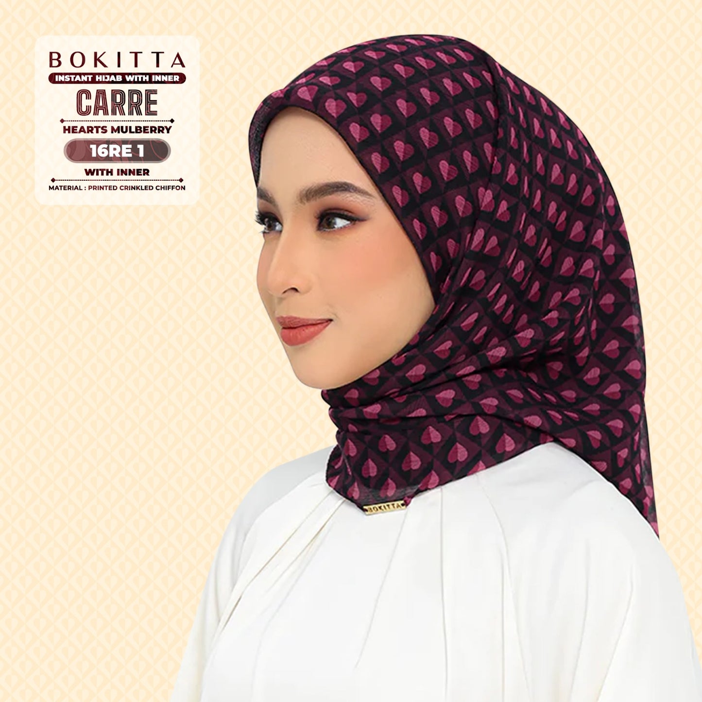 Bokitta Inspired Hearts Mulberry Collection - Free Box (16BB1)
