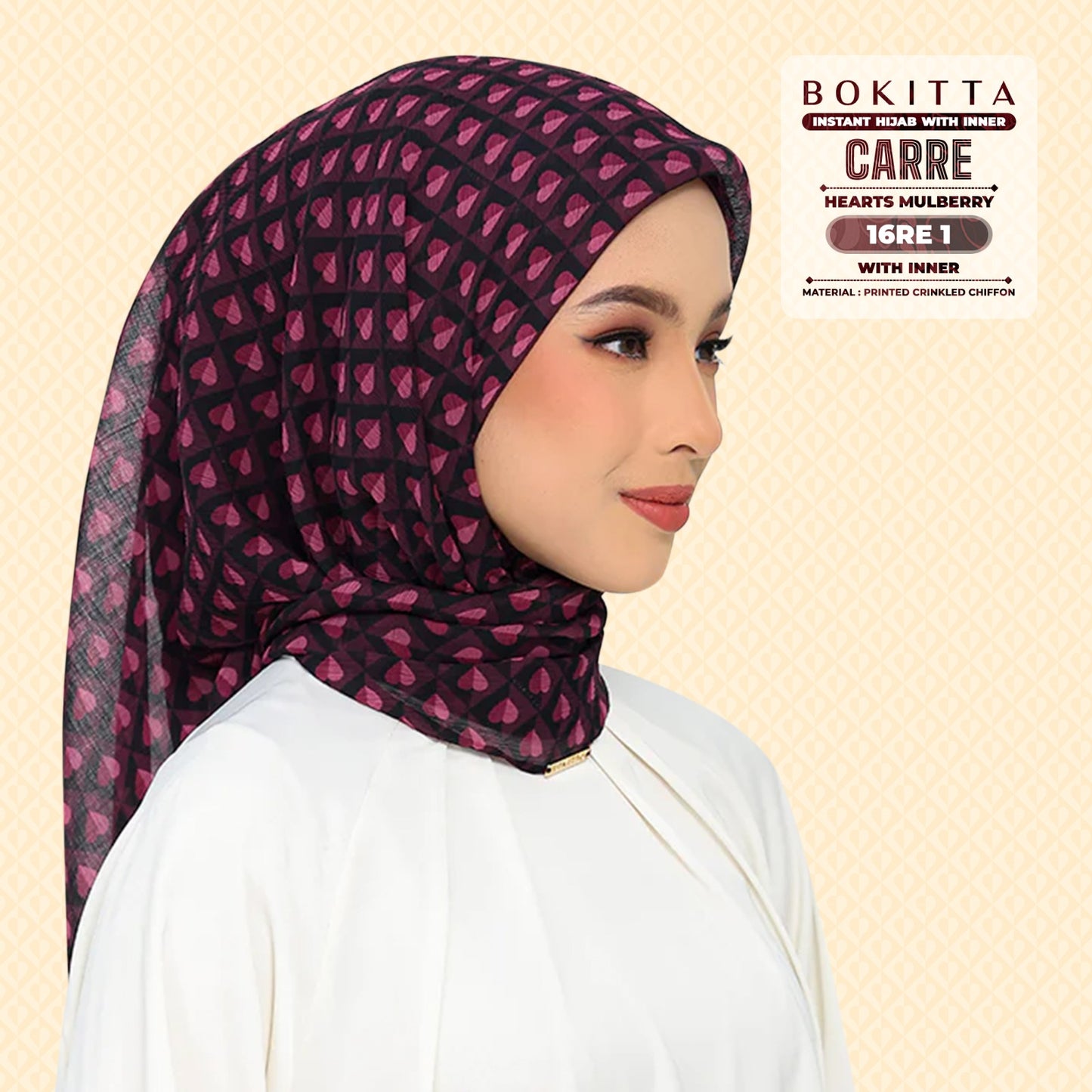 Bokitta Inspired Hearts Mulberry Collection - Free Box (16BB1)
