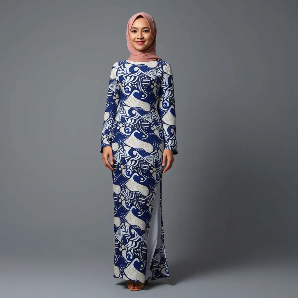 Sahara Noir Kain Pasang Sutera Dobby 30D - Bidang 60 (GS007)