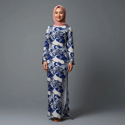 Sahara Noir Kain Pasang Sutera Dobby 30D - Bidang 60 (GS007)