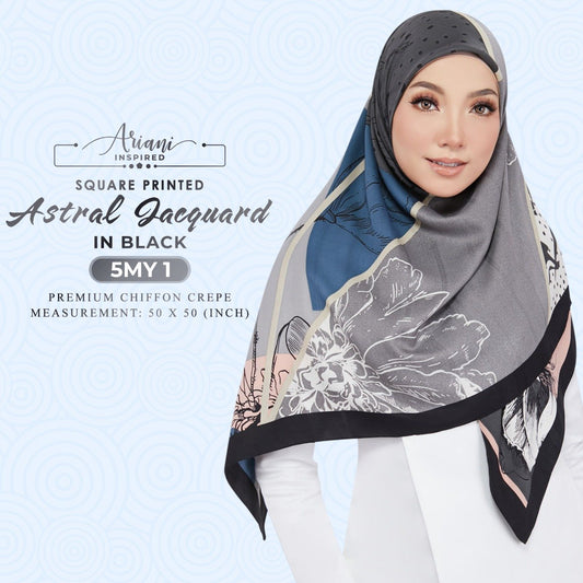 Ariani Inspired Astral Jacquard Twill Square Collection (5MY)