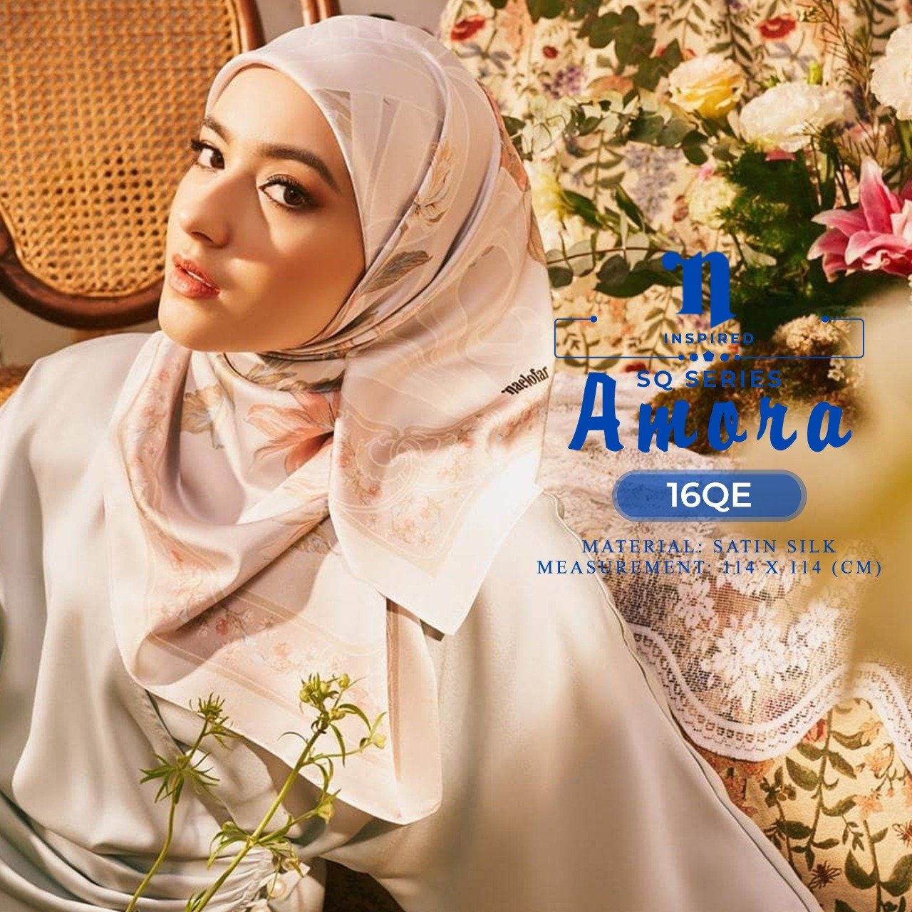 Naelofar Printed Amora SQ Collection