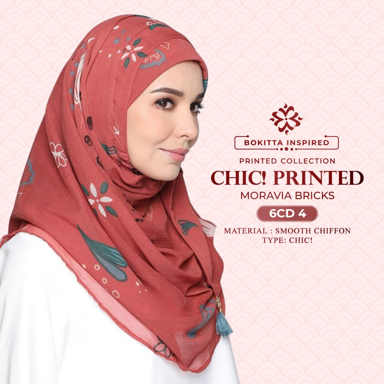 Bokitta Inspired Chic! Printed Moravia Collection (6CD)