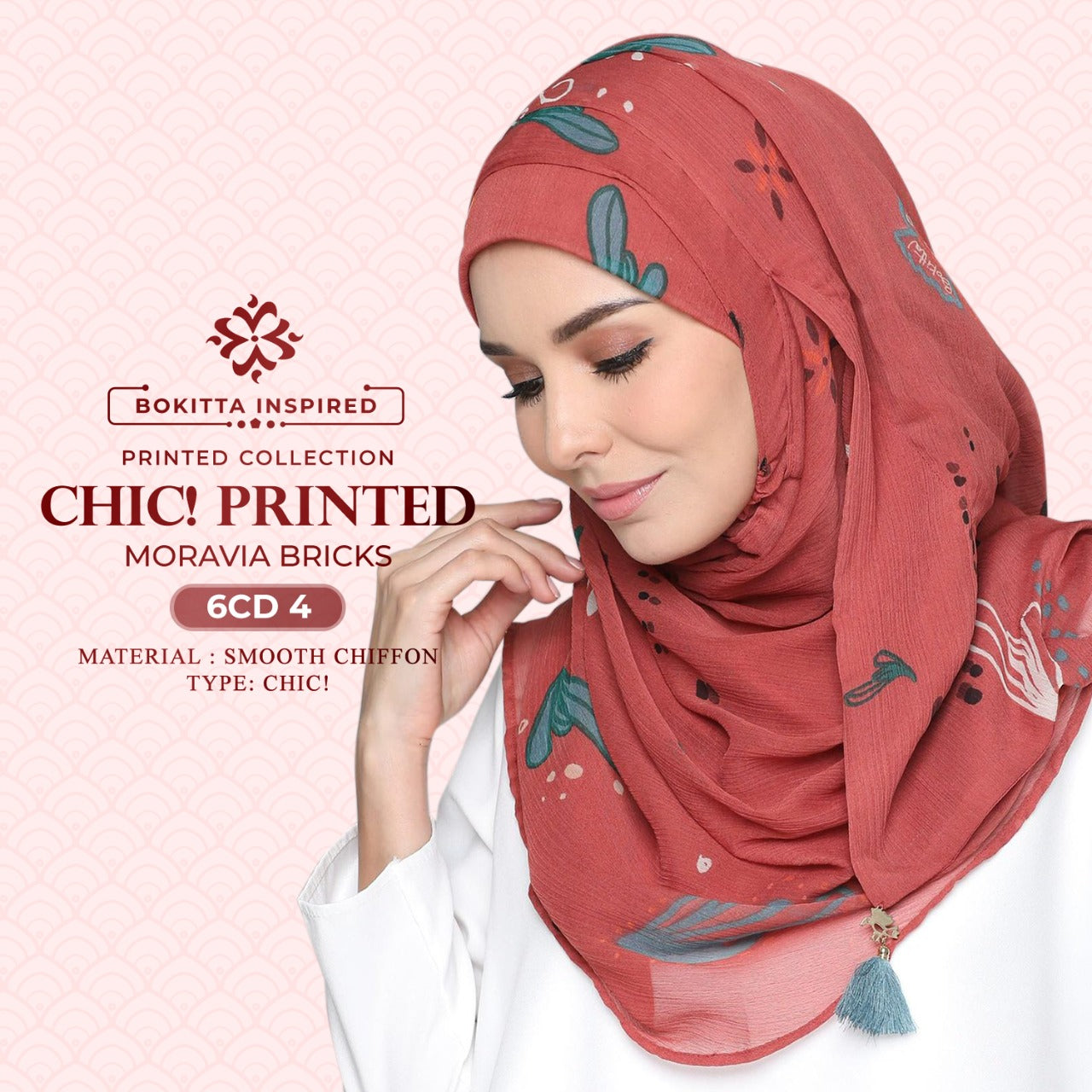 Bokitta Inspired Chic! Printed Moravia Collection (6CD)