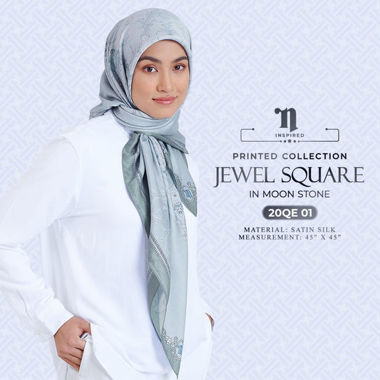 Naelofar Printed Square Jewel Collection