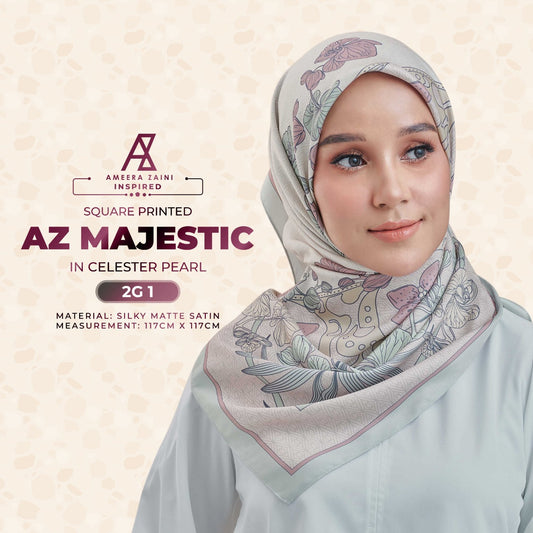 Ameera Zaini Inspired Collection AZ Mejastic Square (2G)