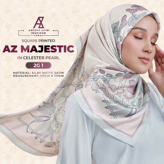 Ameera Zaini Inspired Collection AZ Mejastic Square (2G)