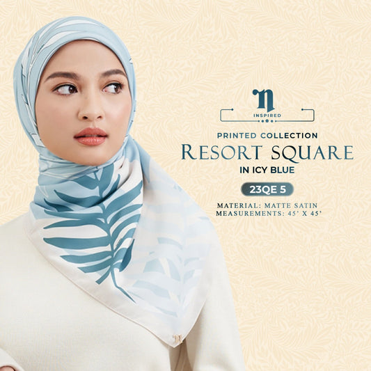Naelofar Inspired The Resort Square Collection (23QE)
