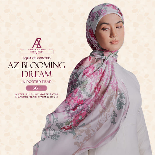 Ameera Zaini Inspired AZ BLOOMING Square Collection (5G)