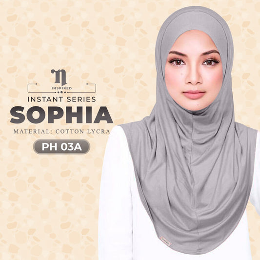 Naelofar Sophia Instant Plain Collection (PH)