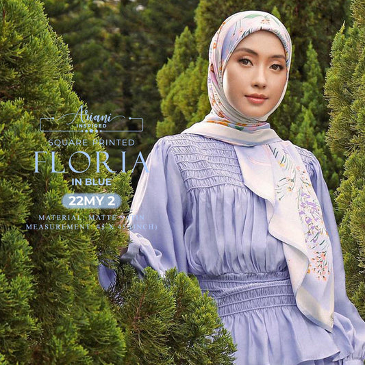 Ariani Inspired Printed Floria Square Collection (22MY)