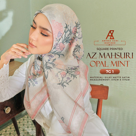 Ameera Zaini Inspired Collection AZ Mahsuri Square (7G)