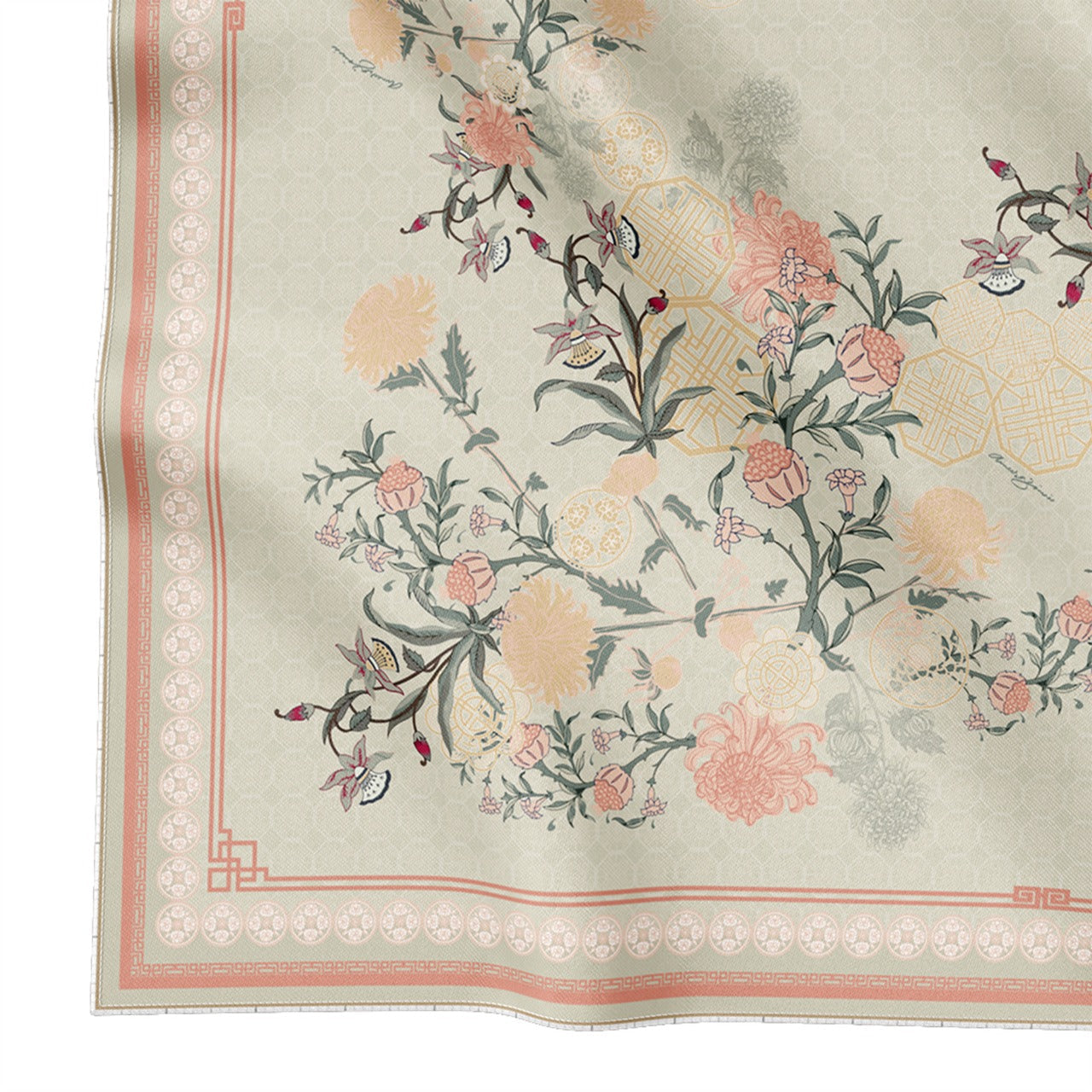 Ameera Zaini Inspired Collection AZ Mahsuri Square (7G)