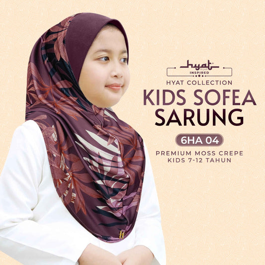 Hyat Sofea Inspired Instant Sarung Kid Collection (6HA)