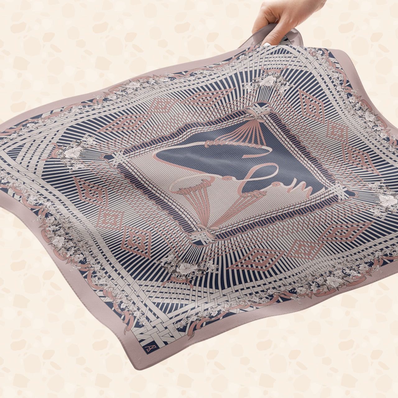 Ameera Zaini Inspired Collection AZ MERHABA Square (9G)