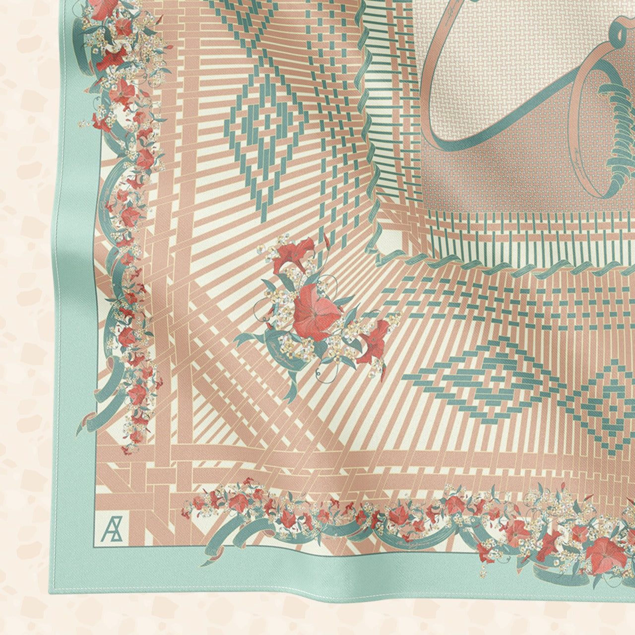 Ameera Zaini Inspired Collection AZ MERHABA Square (9G)