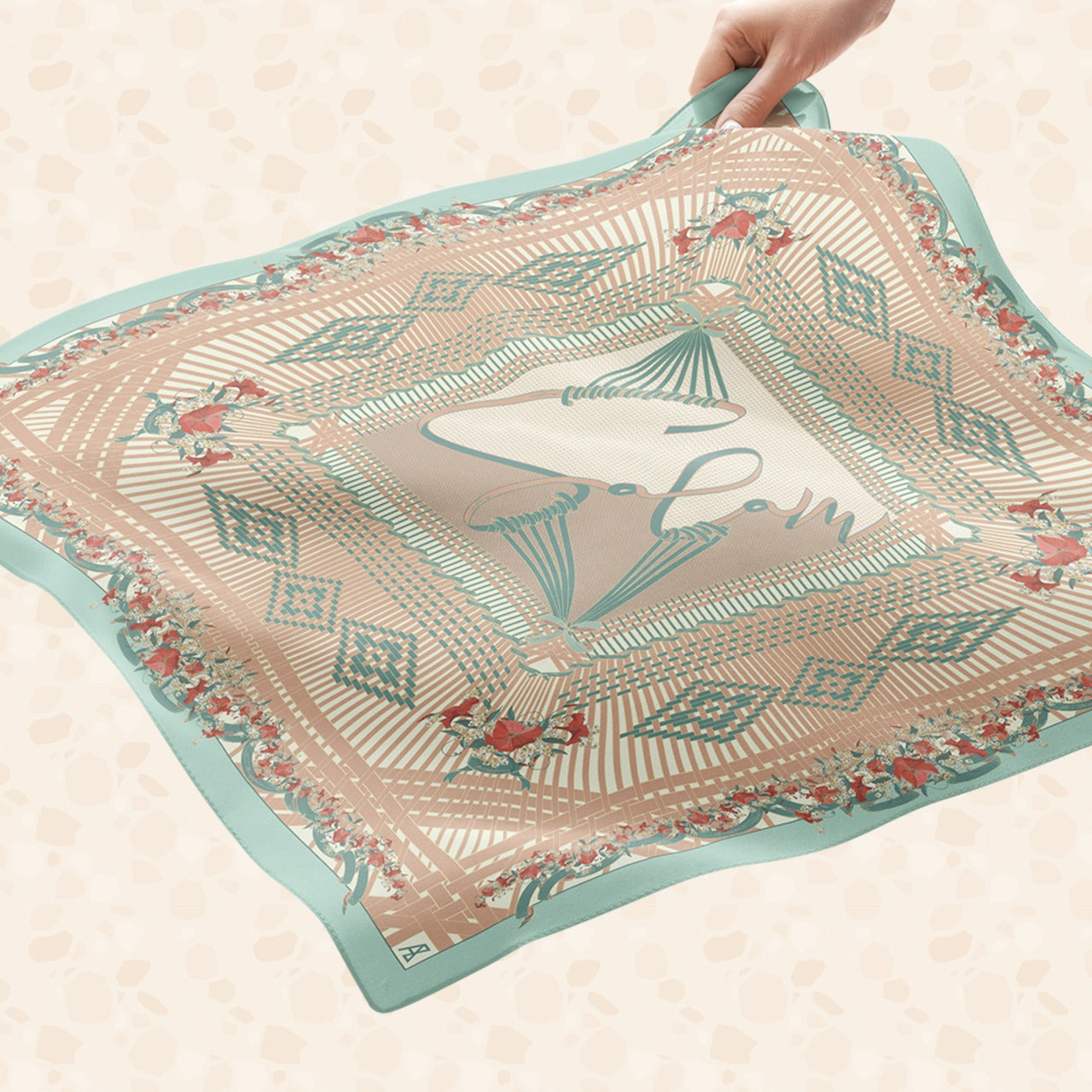 Ameera Zaini Inspired Collection AZ MERHABA Square (9G)