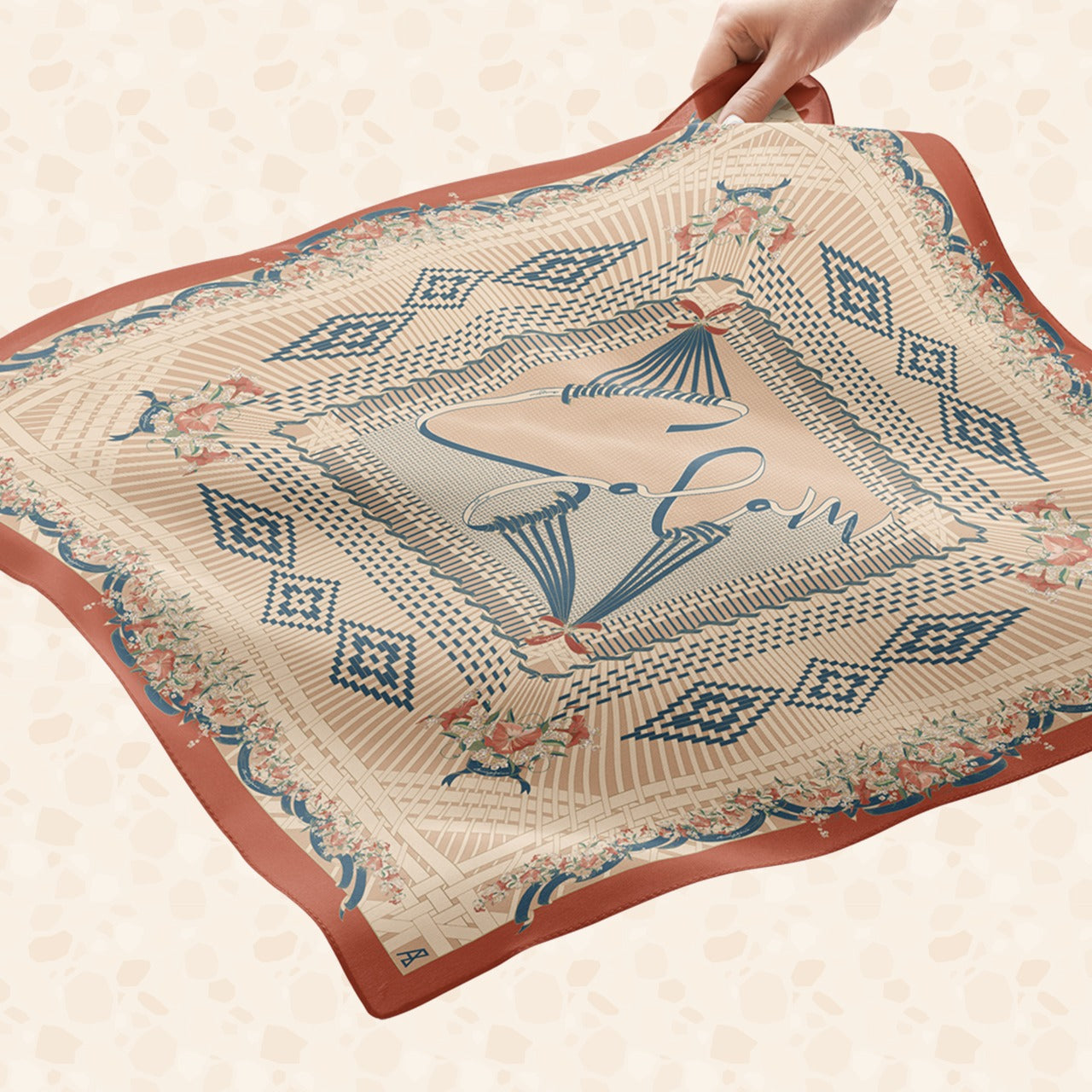 Ameera Zaini Inspired Collection AZ MERHABA Square (9G)
